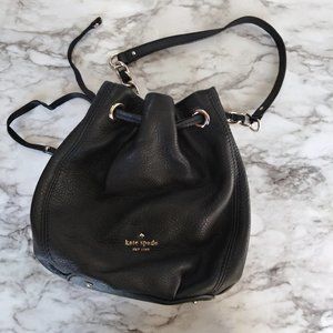 KATE SPADE small bucket bag, black